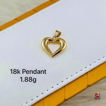 18K GOLD PENDENT