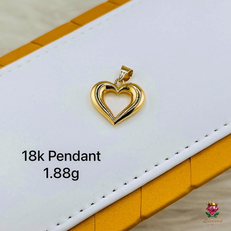 18K GOLD PENDENT
