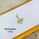 18K GOLD PENDENT