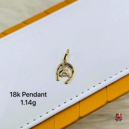 18K GOLD PENDENT