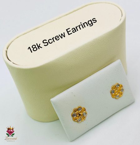 18K GOLD EARRING