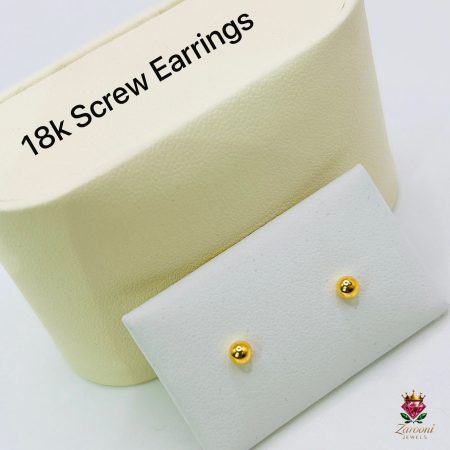 18K GOLD EARRING