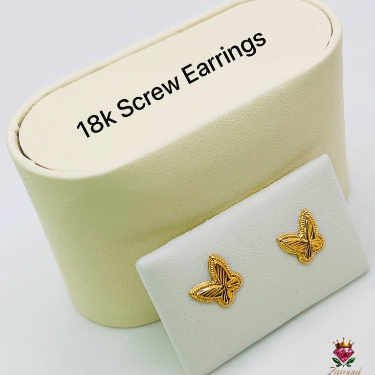 18K GOLD EARRING