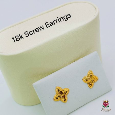 18K GOLD EARRING