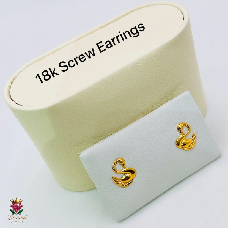 18K GOLD EARRING