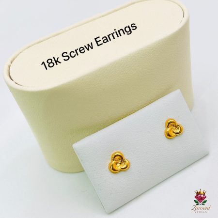 18K GOLD EARRING