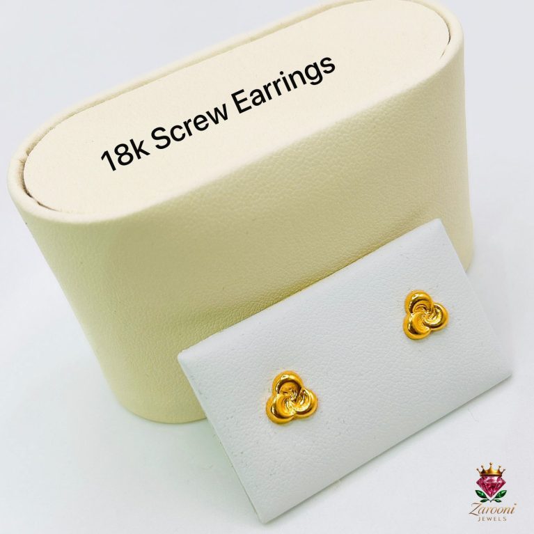18K GOLD EARRING